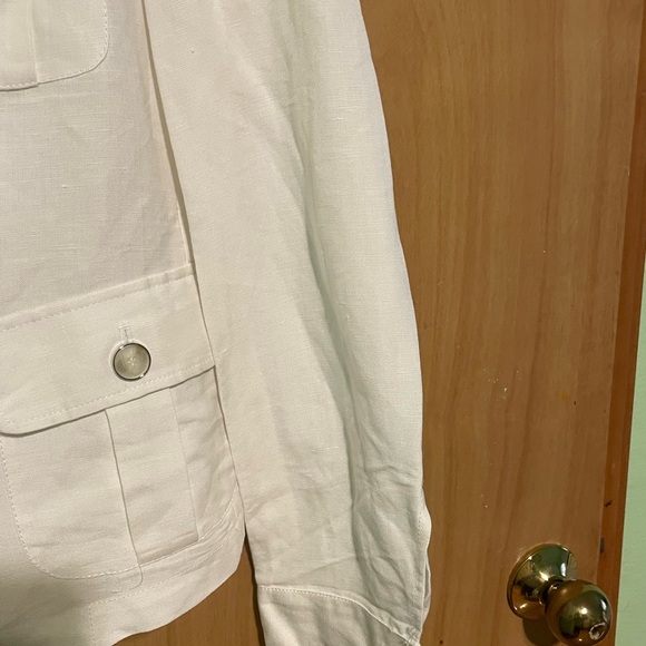 Calvin Klein Women's White Jacket - Picture 3 of 8